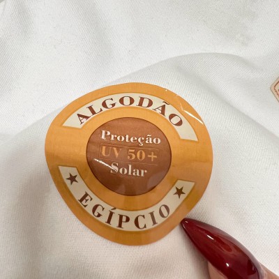 Conj. Body e Calça 100% Algodão Egípcio com Proteção UV50+ - Branco